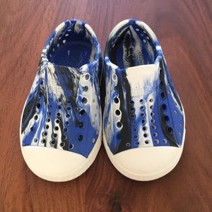 Native - Jefferson - Marbled Perforated Slip-On 4